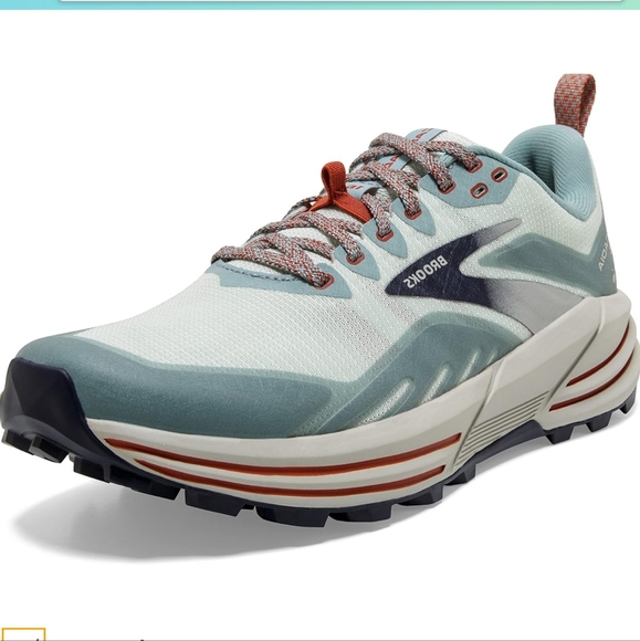 Brooks Cascadia 16 Running Shoes Women's Size 9.5 Blue and Grey - Picture 1 of 13